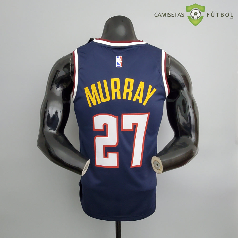 Camiseta Denver Nuggets 21-22 - Jamal Murray 27 Azul Marino Nba