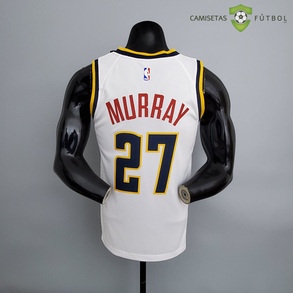 Camiseta Denver Nuggets 21-22 - Jamal Murray 27 Blanco Nba