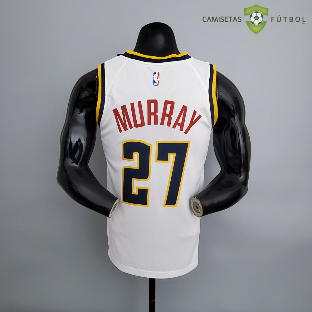 Camiseta Denver Nuggets 21-22 - Jamal Murray 27 Blanco Nba
