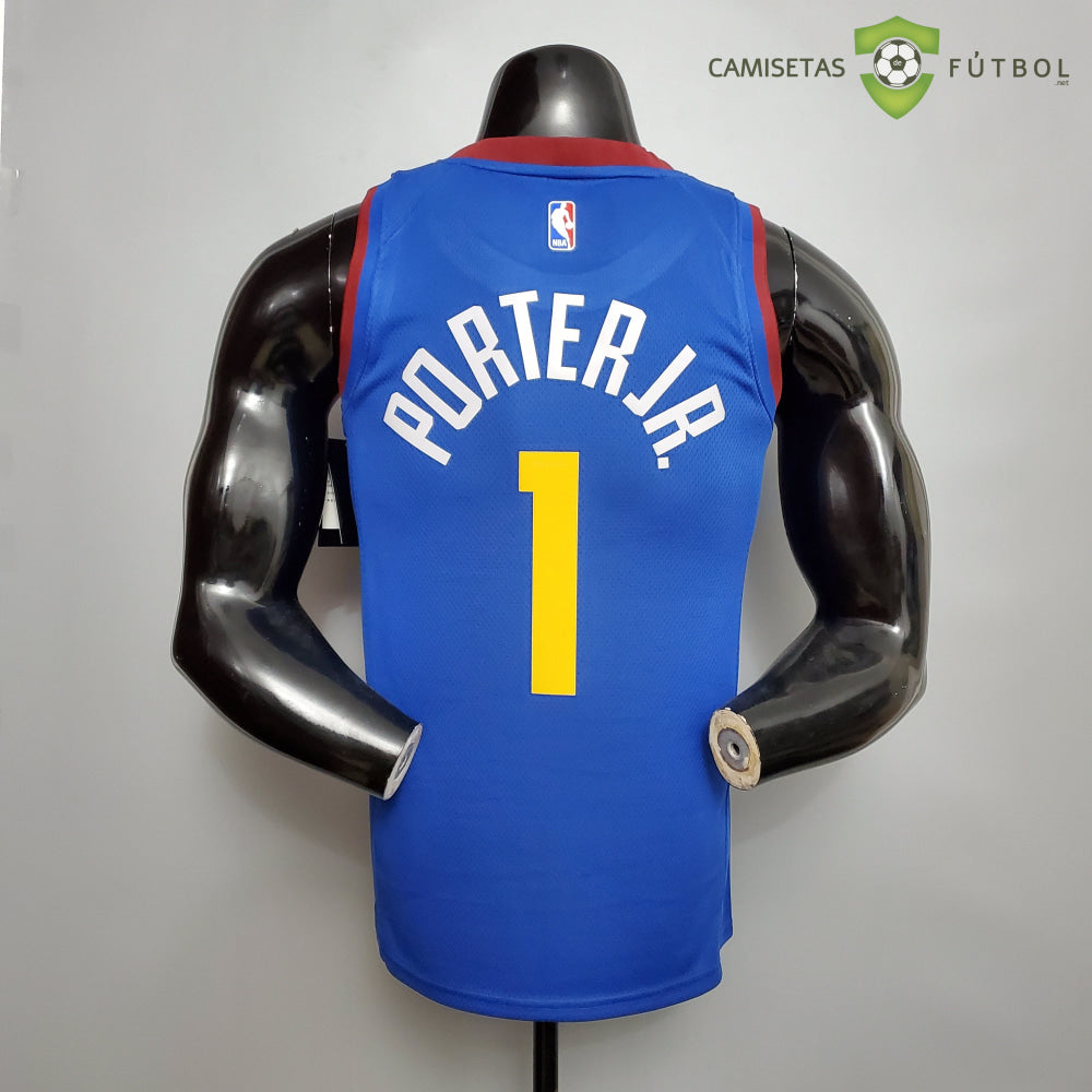 Camiseta Denver Nuggets 21-22 - Michael Porter Jr. 1 Azul Nba