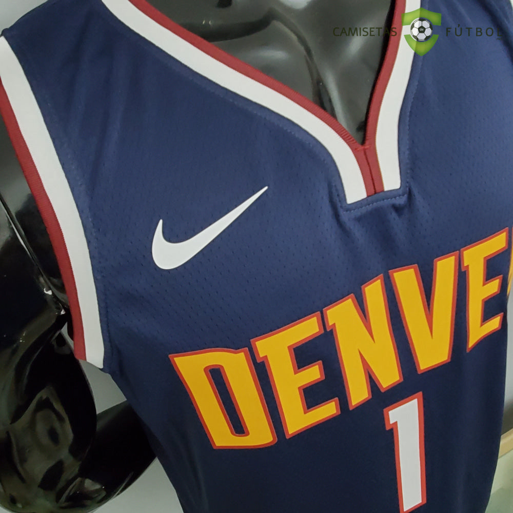 Camiseta Denver Nuggets 21-22 - Michael Porter Jr. 1 Azul Marino Nba