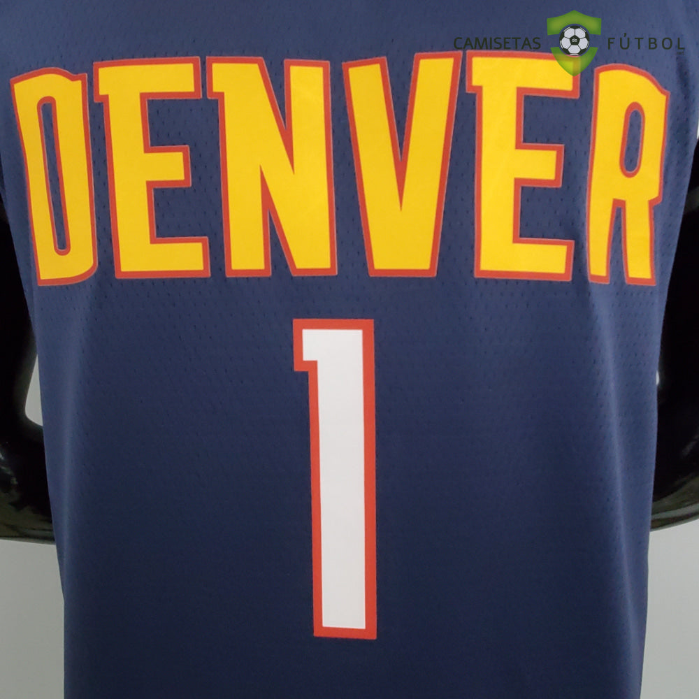 Camiseta Denver Nuggets 21-22 - Michael Porter Jr. 1 Azul Marino Nba