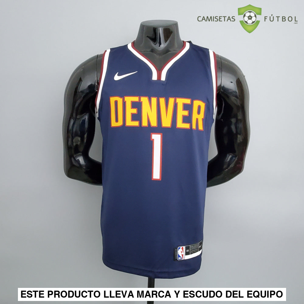 Camiseta Denver Nuggets 21-22 - Michael Porter Jr. 1 Azul Marino Nba