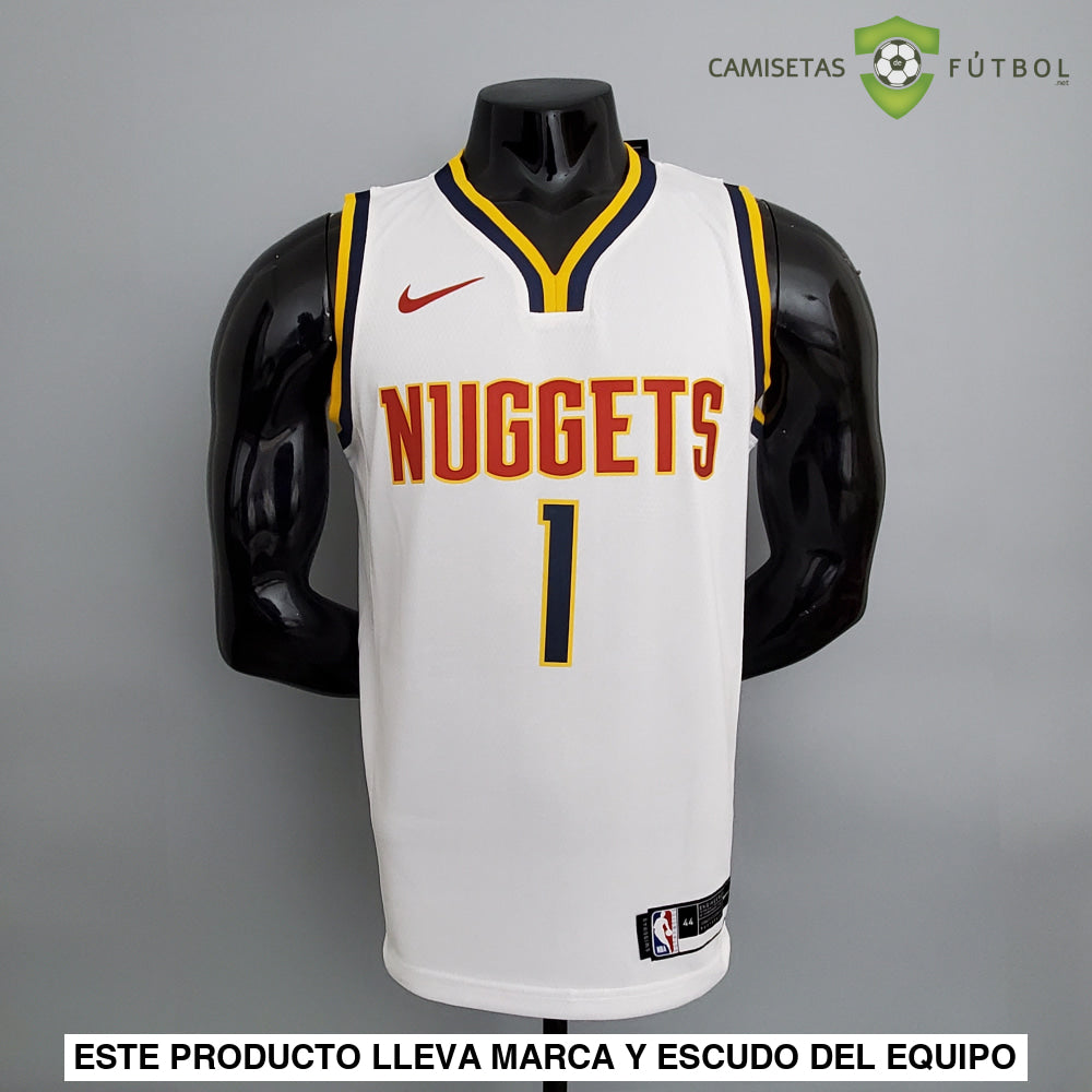 Camiseta Denver Nuggets 21-22 - Michael Porter Jr. 1 Blanco Nba