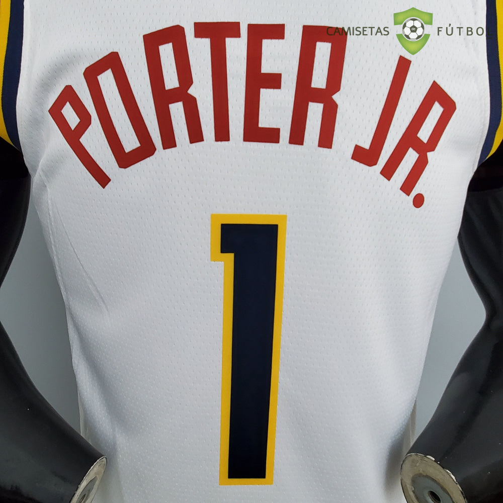 Camiseta Denver Nuggets 21-22 - Michael Porter Jr. 1 Blanco Nba
