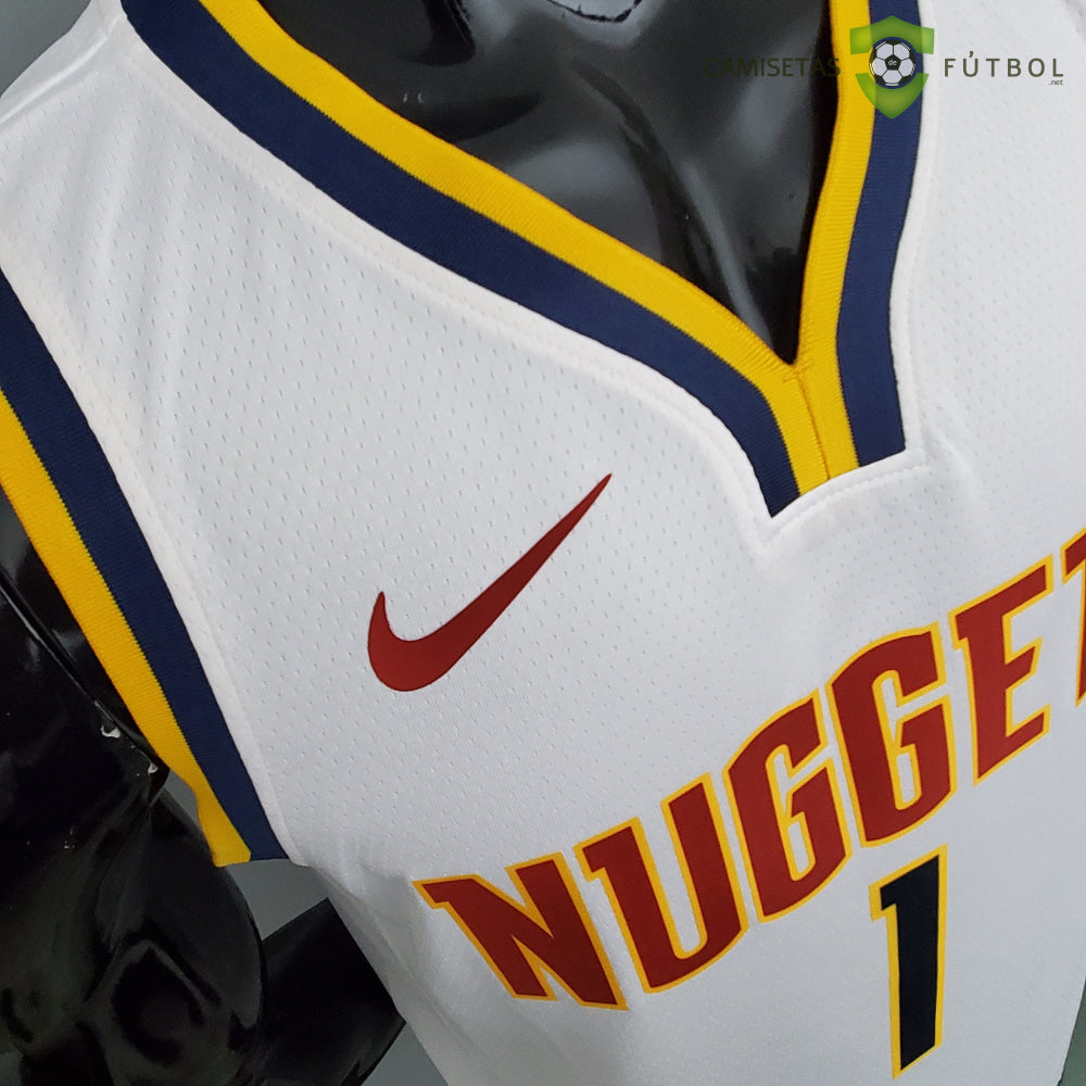Camiseta Denver Nuggets 21-22 - Michael Porter Jr. 1 Blanco Nba