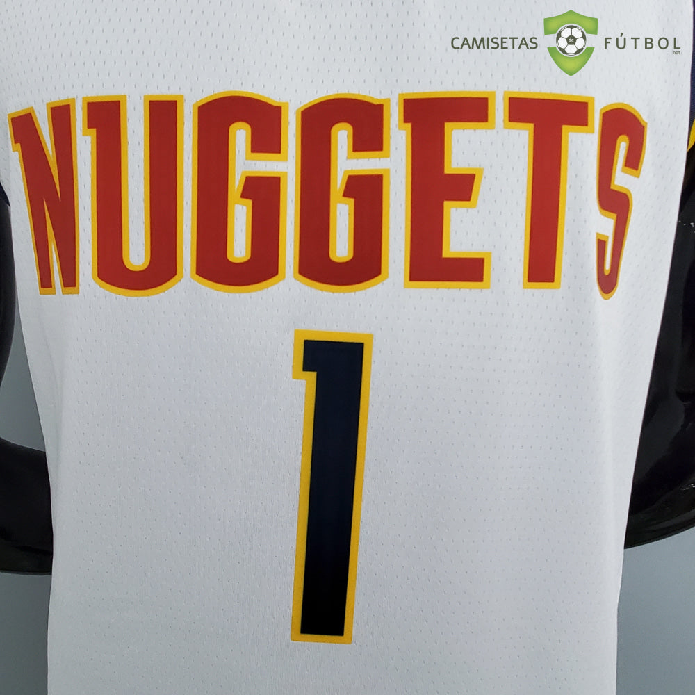 Camiseta Denver Nuggets 21-22 - Michael Porter Jr. 1 Blanco Nba