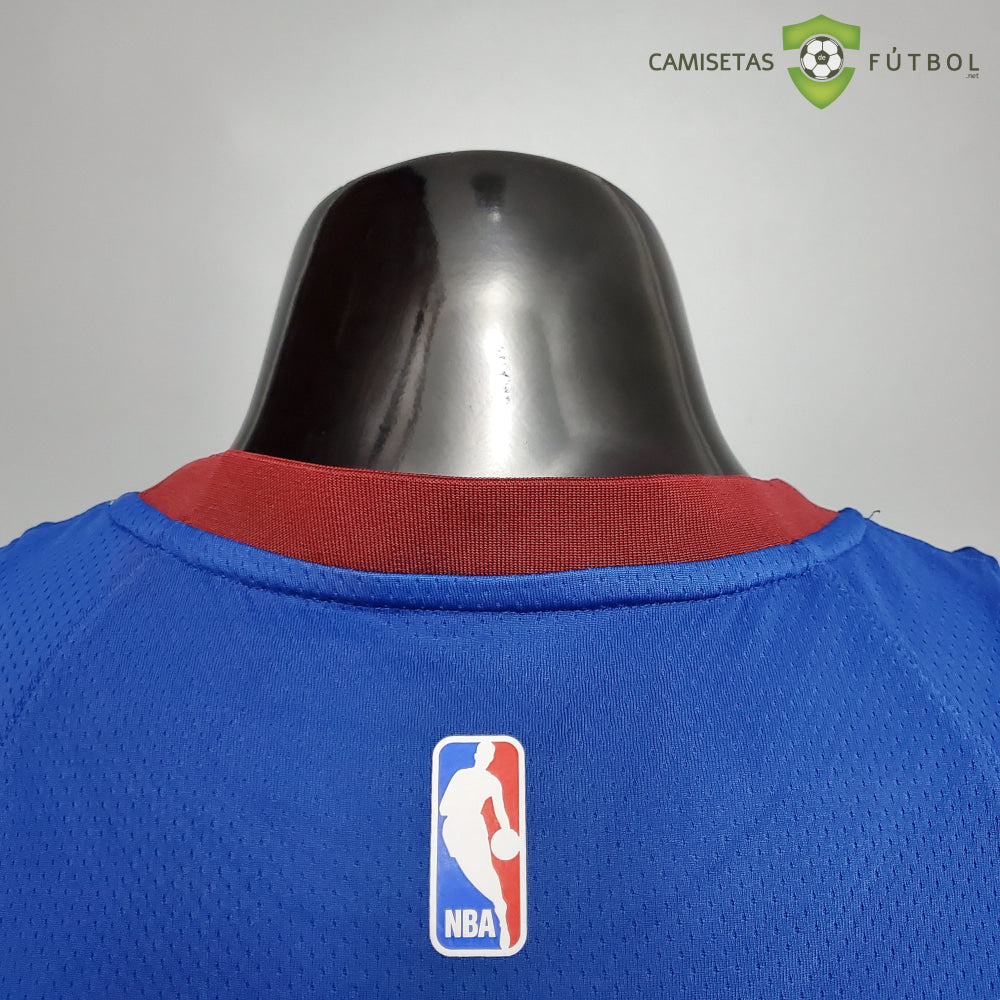 Camiseta Denver Nuggets 21-22 - Nikola Jokic 15 Azul Nba