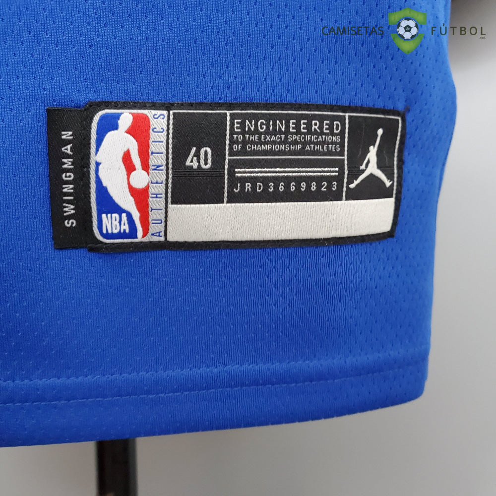 Camiseta Denver Nuggets 21-22 - Nikola Jokic 15 Azul Nba
