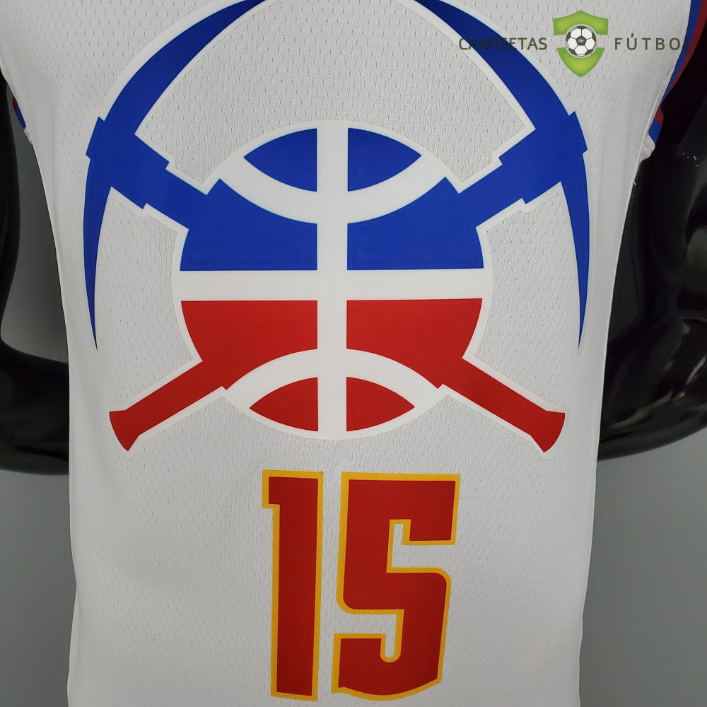 Camiseta Denver Nuggets 21-22 - Nikola Jokic 15 Earned Edition Nba