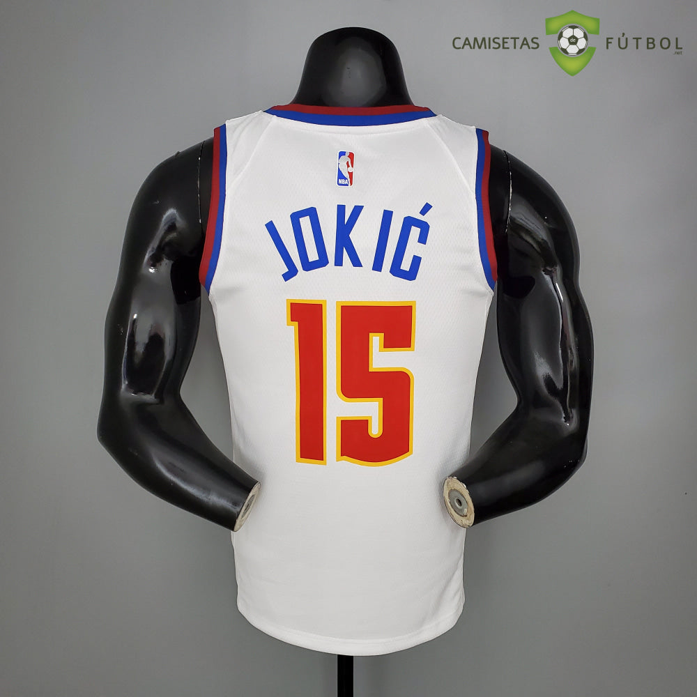 Camiseta Denver Nuggets 21-22 - Nikola Jokic 15 Earned Edition Nba
