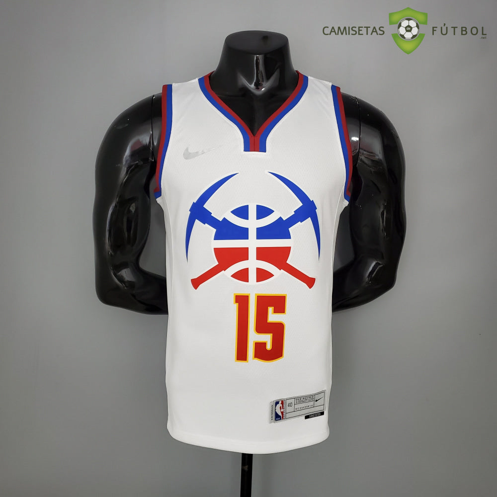 Camiseta Denver Nuggets 21-22 - Nikola Jokic 15 Earned Edition Nba