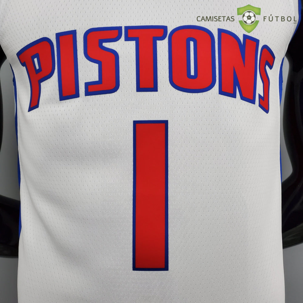 Camiseta Detroit Pistons 21-22 - Allen Iverson 1 Blanco Nba