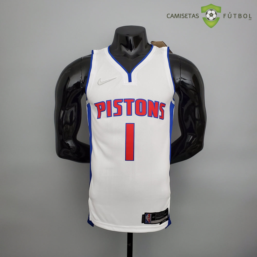Camiseta Detroit Pistons 21-22 - Allen Iverson 1 Blanco Nba
