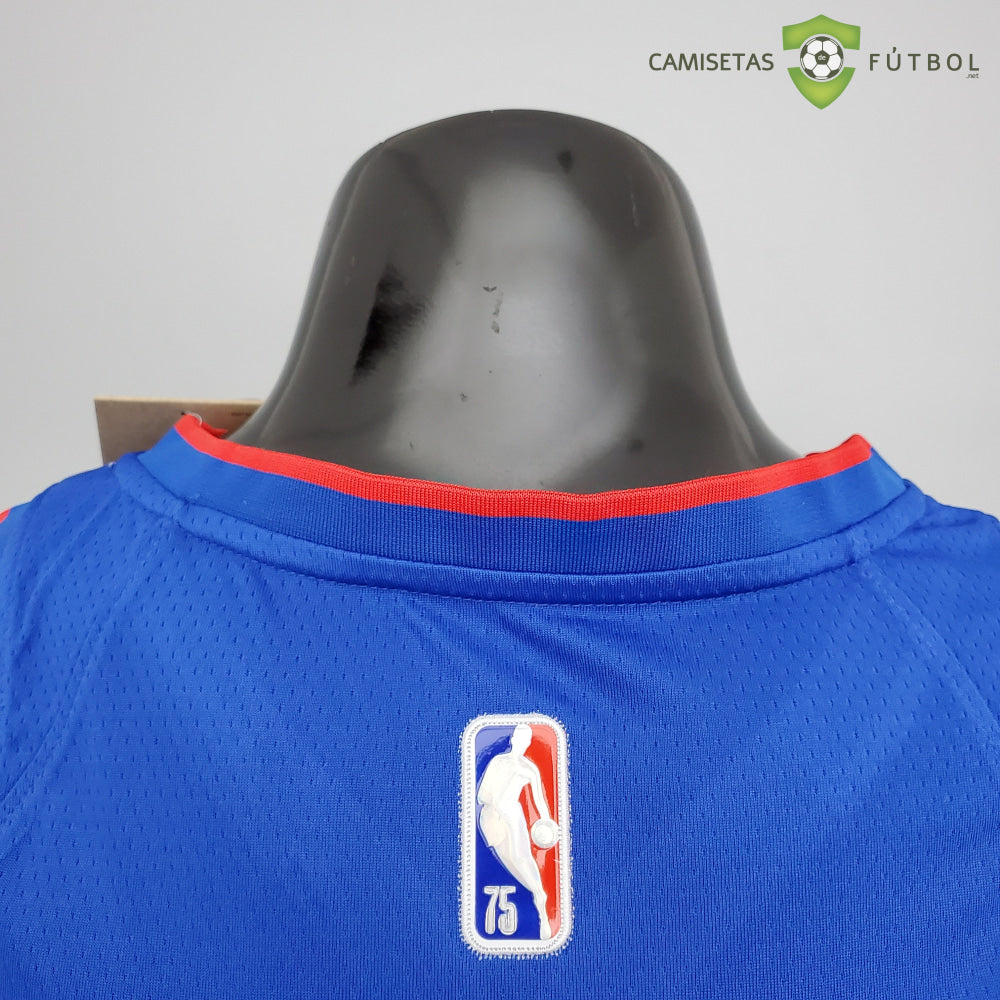 Camiseta Detroit Pistons 21-22 - Cade Cunningham 2 Azul Nba
