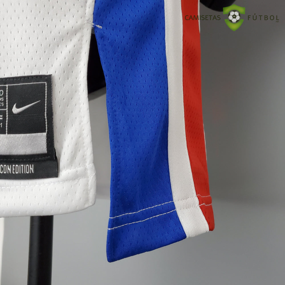 Camiseta Detroit Pistons 21-22 - Derrick Rose 25 Blanco Nba