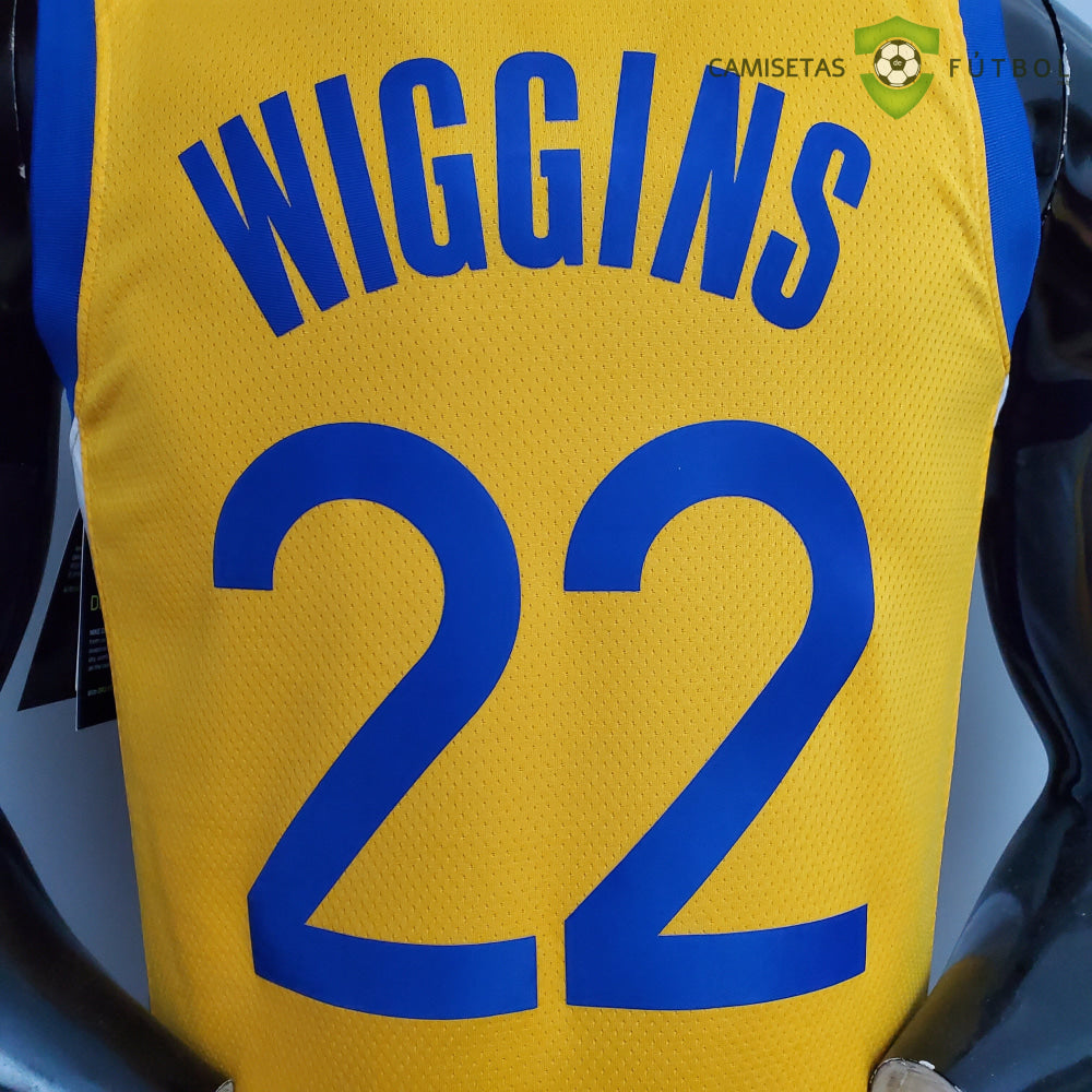 Camiseta Golden State Warriors 21-22 - Andrew Wiggins 22 Amarillo Nba