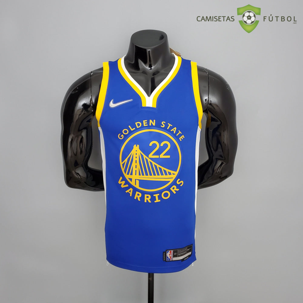 Camiseta Golden State Warriors 21-22 - Andrew Wiggins 22 Azul Nba