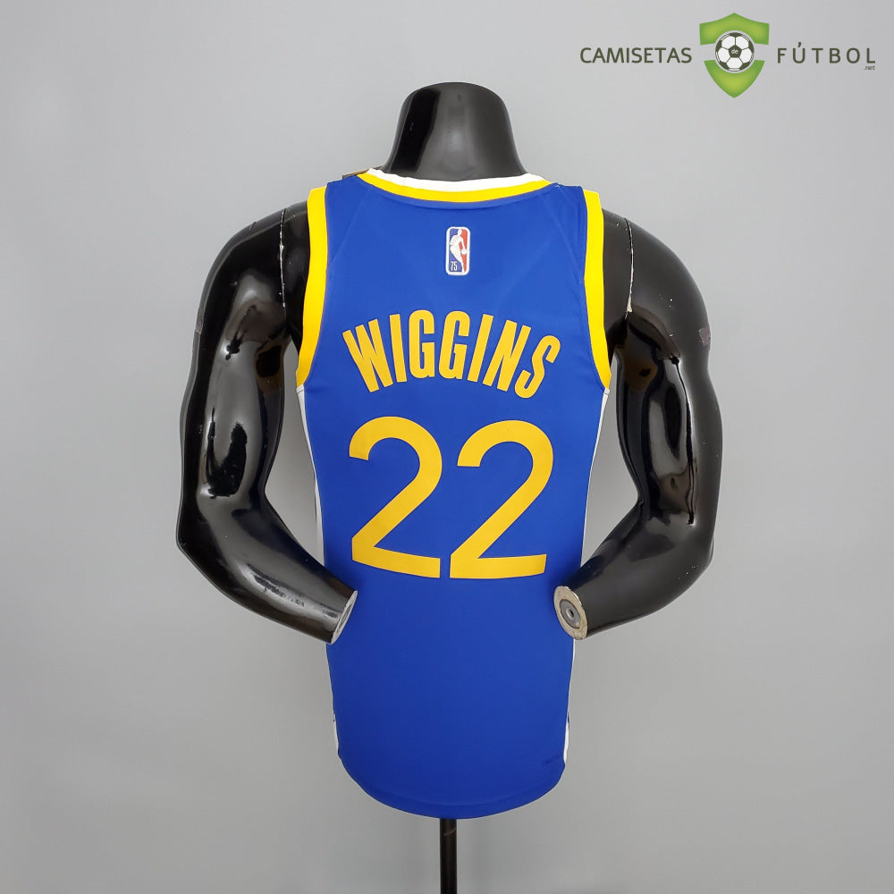 Camiseta Golden State Warriors 21-22 - Andrew Wiggins 22 Azul Nba
