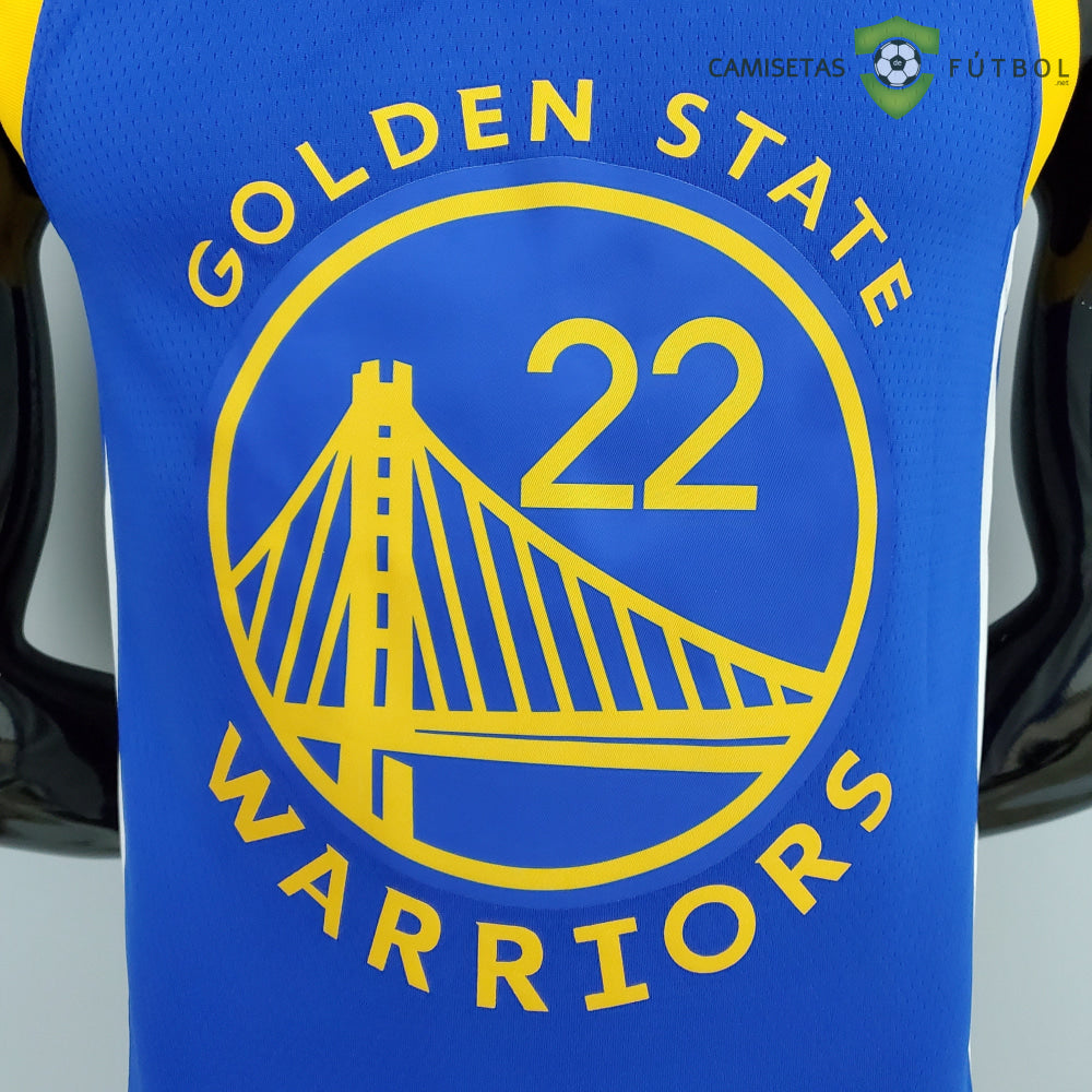 Camiseta Golden State Warriors 21-22 - Andrew Wiggins 22 Azul Nba