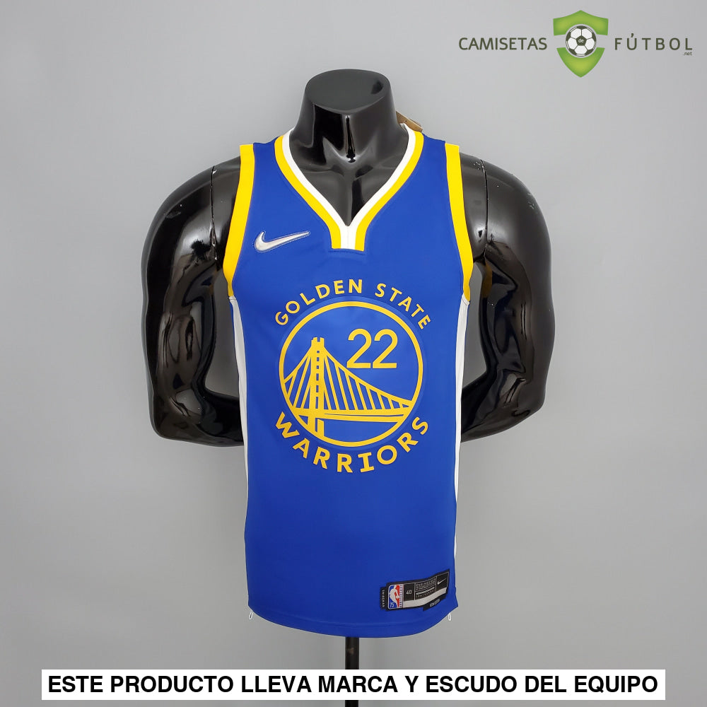 Camiseta Golden State Warriors 21-22 - Andrew Wiggins 22 Azul Nba