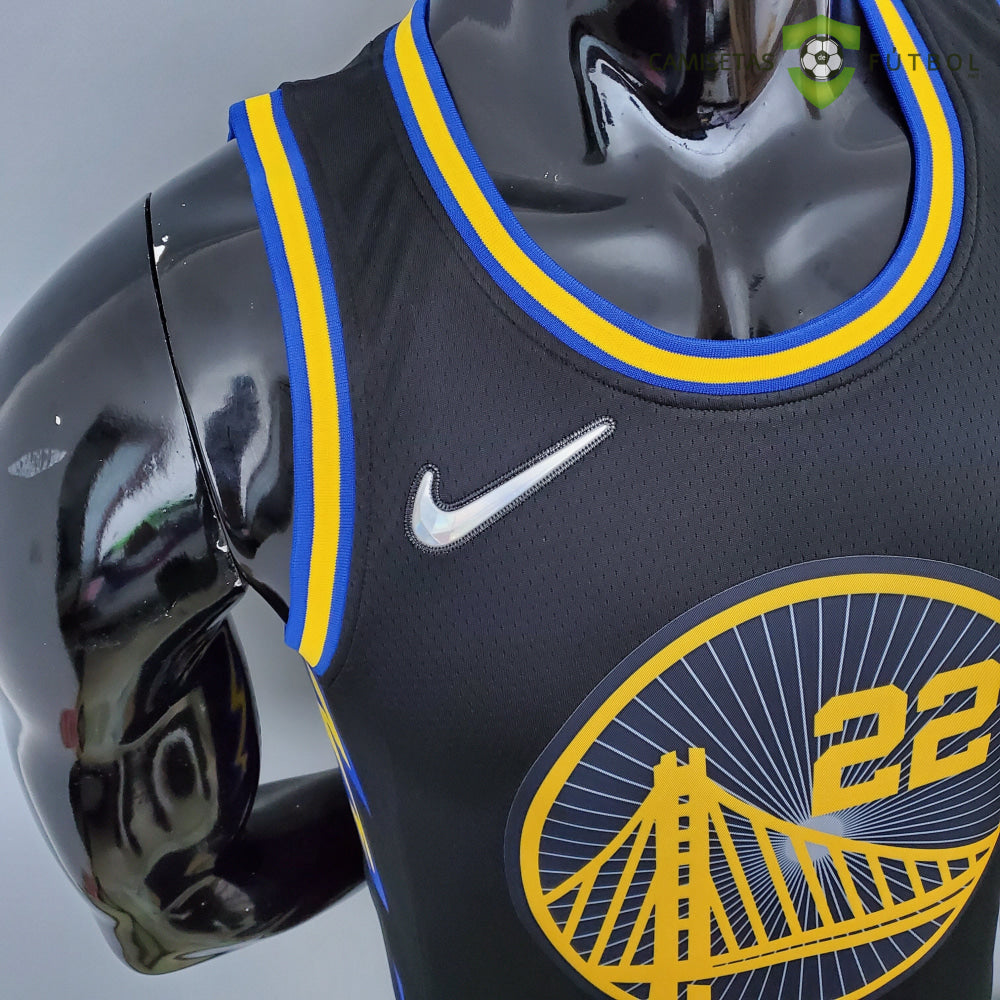 Camiseta Golden State Warriors 21-22 - Andrew Wiggins 22 Negro Nba