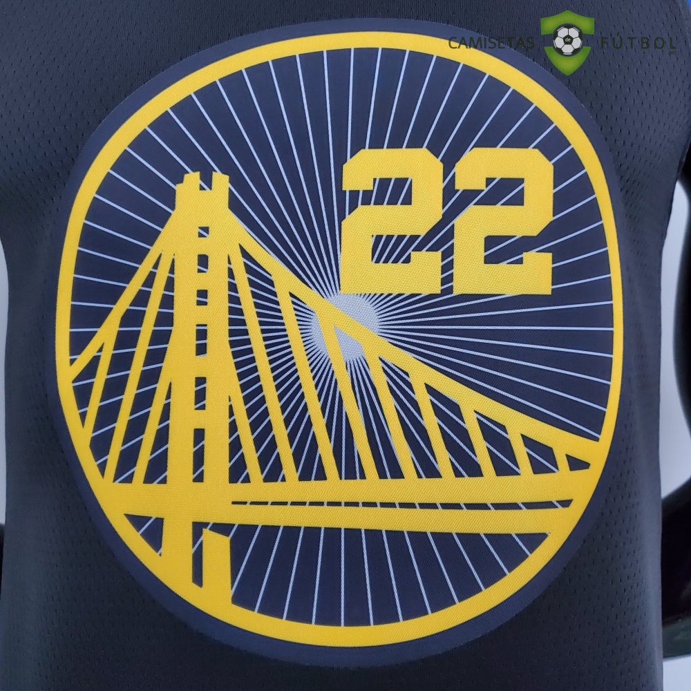 Camiseta Golden State Warriors 21-22 - Andrew Wiggins 22 Negro Nba
