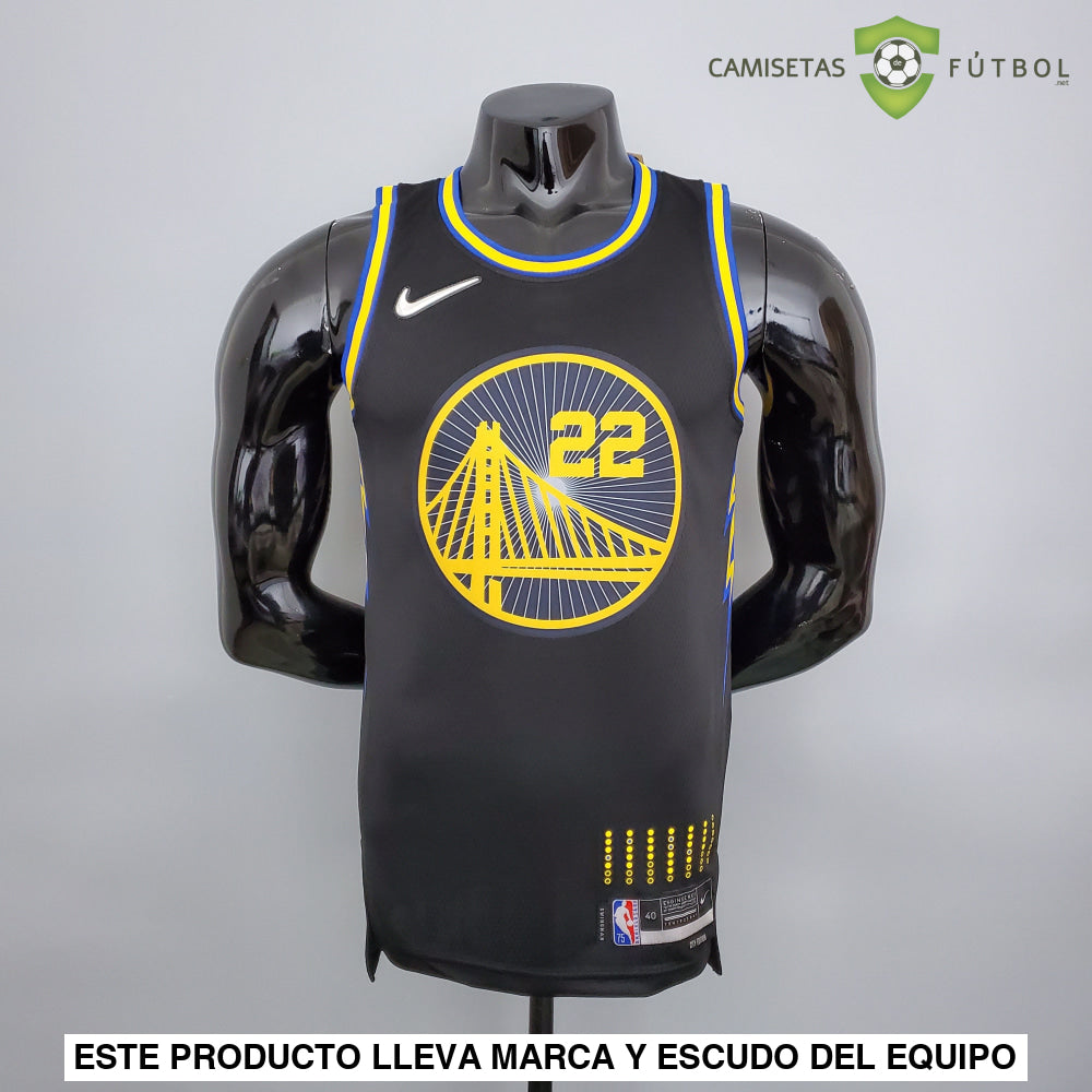 Camiseta Golden State Warriors 21-22 - Andrew Wiggins 22 Negro Nba