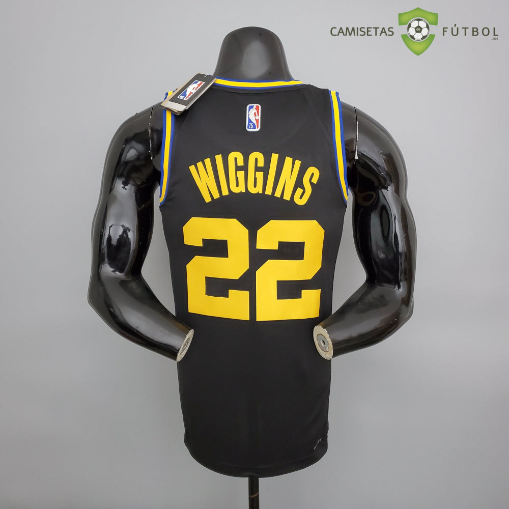 Camiseta Golden State Warriors 21-22 - Andrew Wiggins 22 Negro Nba