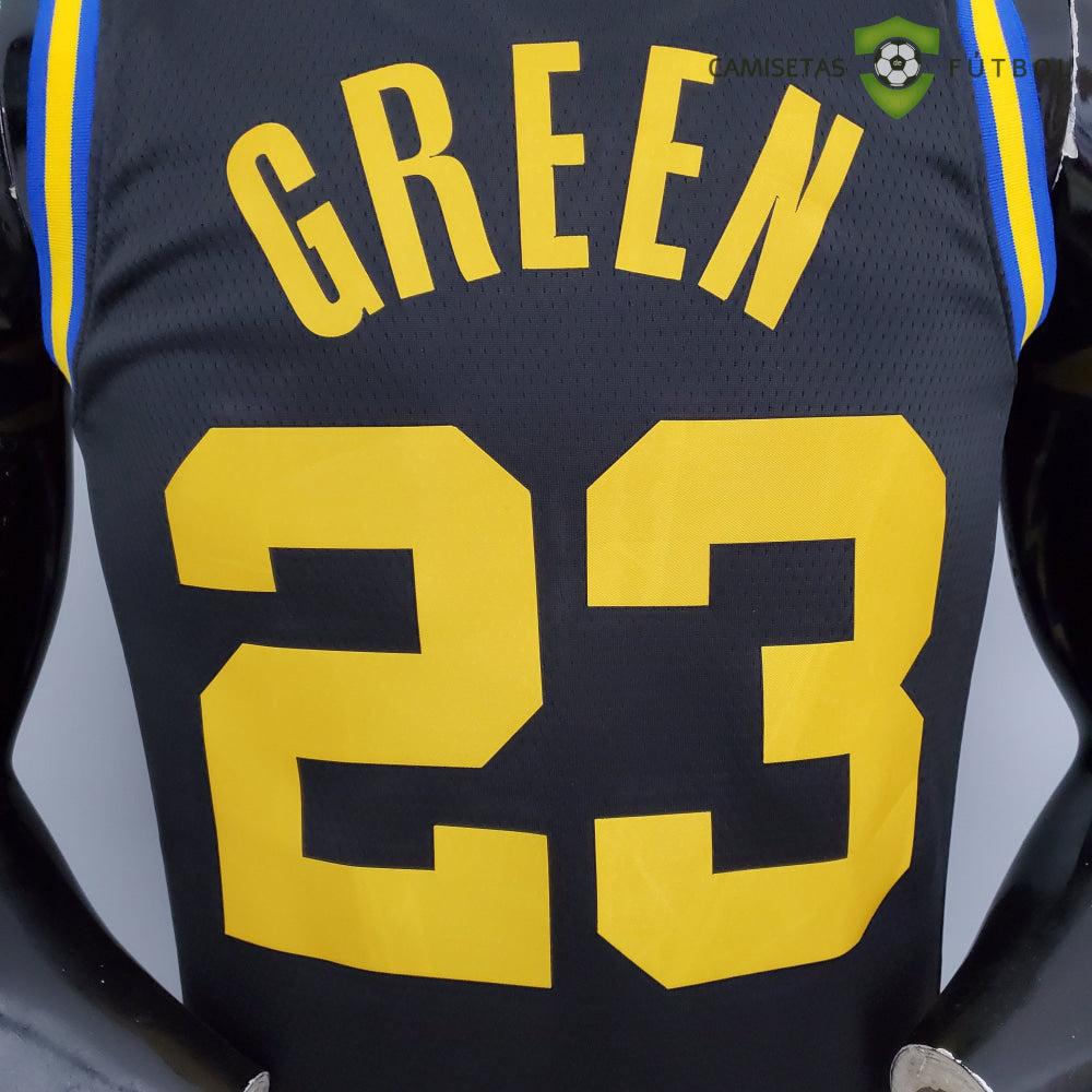 Camiseta Golden State Warriors 21-22 - Draymond Green 23 Negro Nba