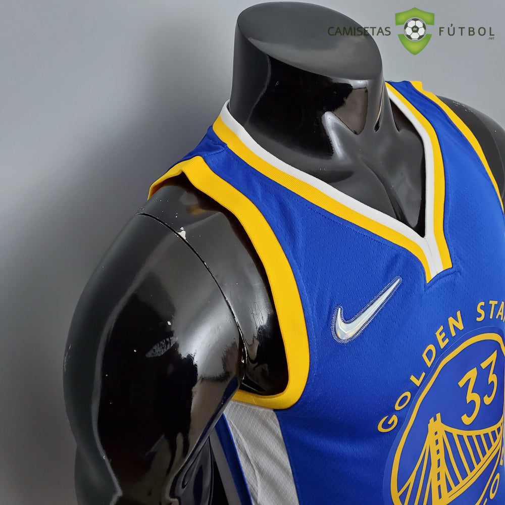 Camiseta Golden State Warriors 21-22 - James Wiseman 33 Azul Nba