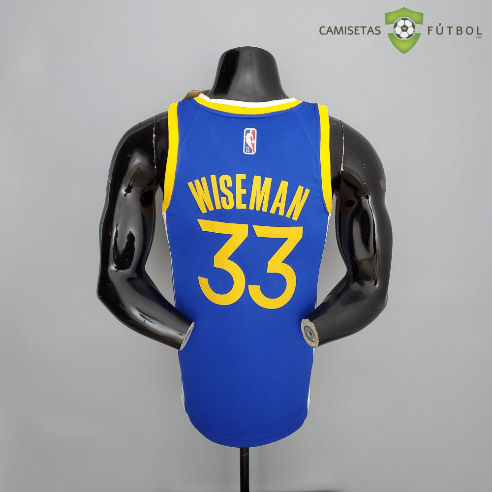 Camiseta Golden State Warriors 21-22 - James Wiseman 33 Azul Nba
