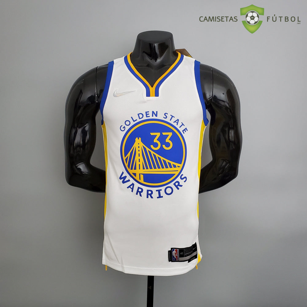 Camiseta Golden State Warriors 21-22 - James Wiseman 33 Blanco Nba