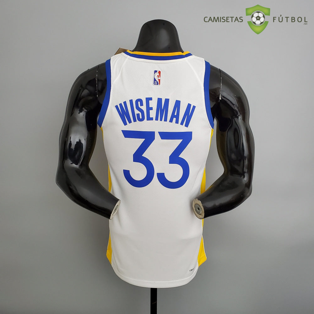 Camiseta Golden State Warriors 21-22 - James Wiseman 33 Blanco Nba