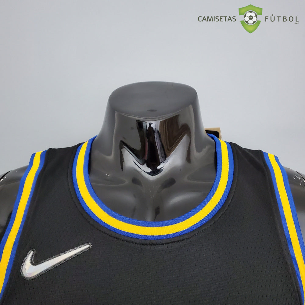 Camiseta Golden State Warriors 21-22 - James Wiseman 33 Negro Nba