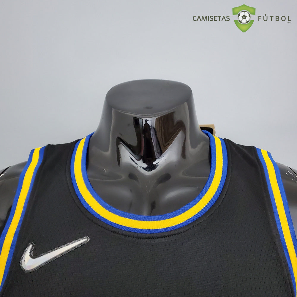 Camiseta Golden State Warriors 21-22 - James Wiseman 33 Negro Nba