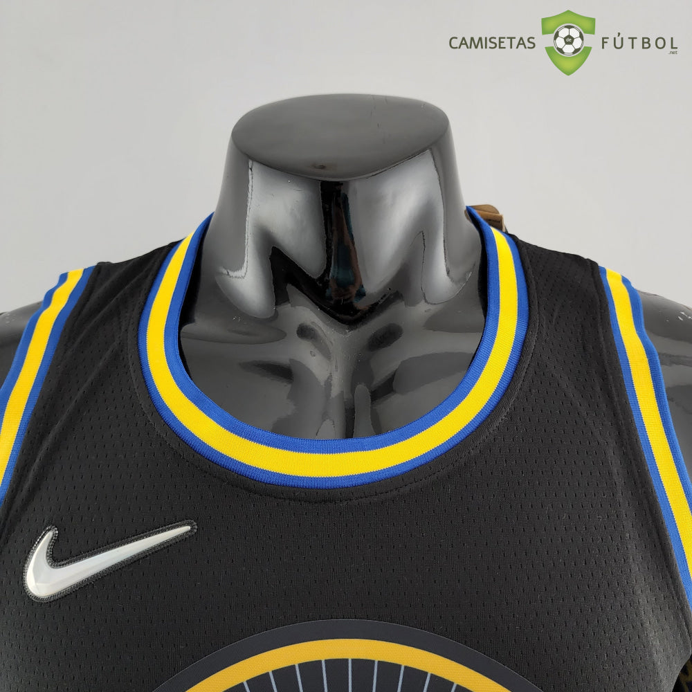Camiseta Golden State Warriors 21-22 - Jonathan Kuminga 00 Negro Nba