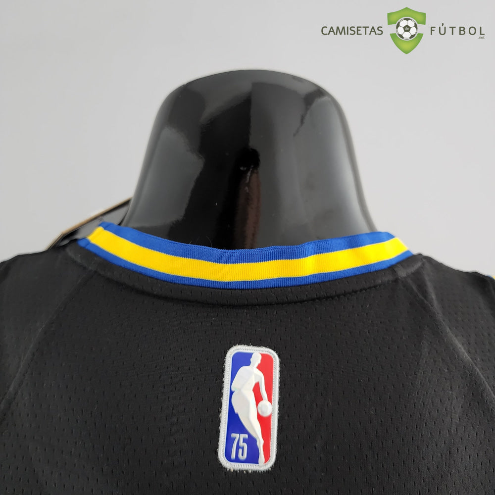 Camiseta Golden State Warriors 21-22 - Jonathan Kuminga 00 Negro Nba