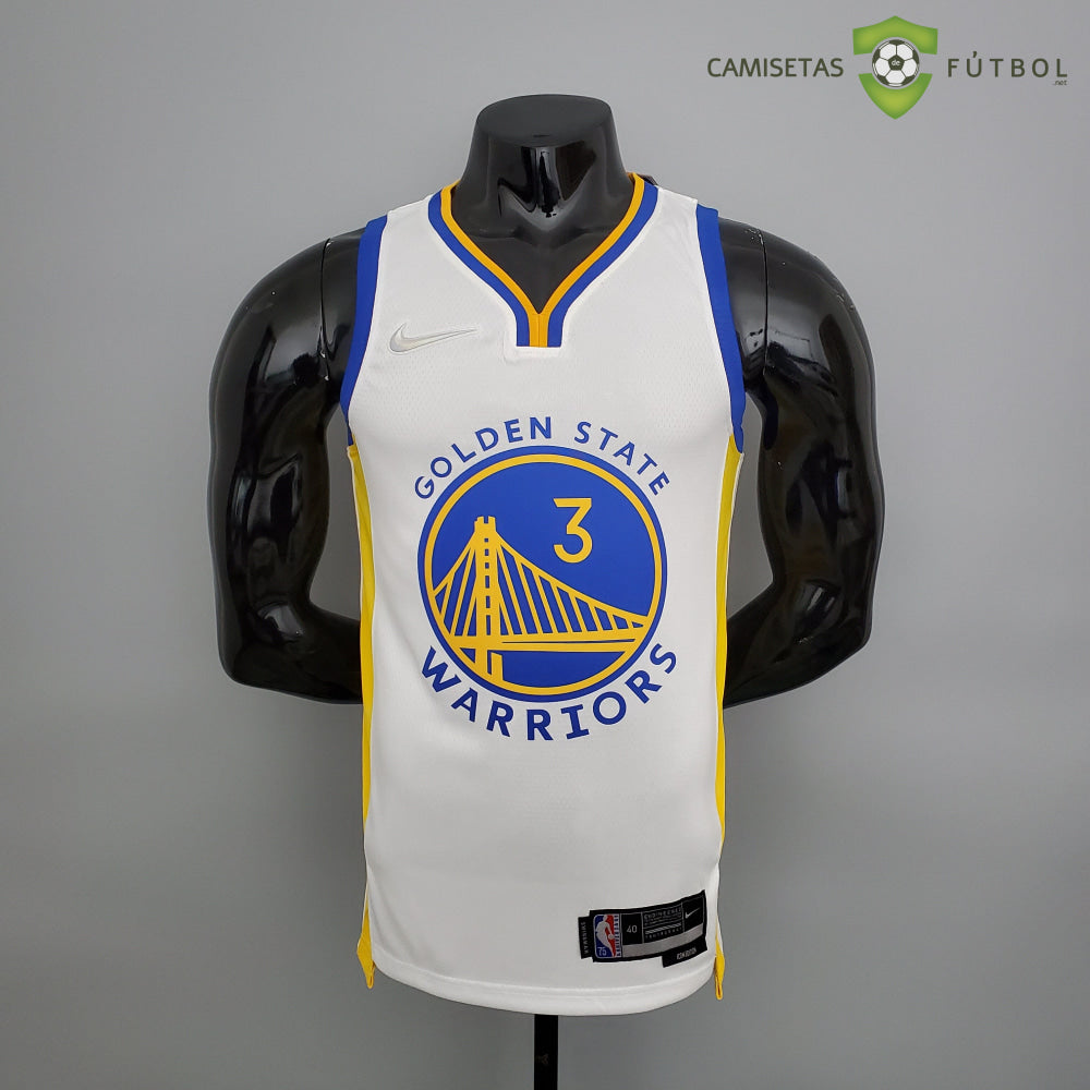 Camiseta Golden State Warriors 21-22 - Jordan Poole 3 Blanco Nba