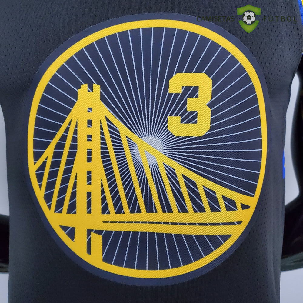 Camiseta Golden State Warriors 21-22 - Jordan Poole 3 Negro Nba