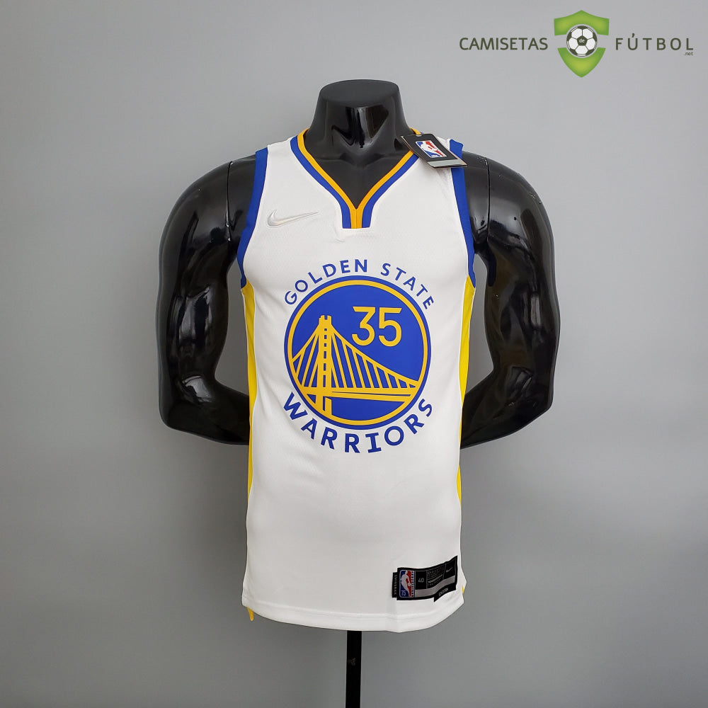 Camiseta Golden State Warriors 21-22 - Kevin Durant 35 Blanco Nba