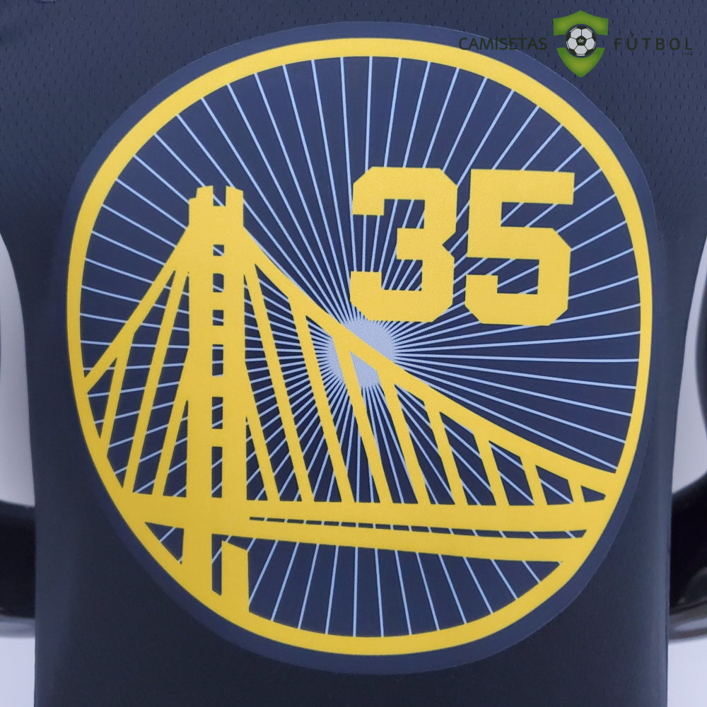 Camiseta Golden State Warriors 21-22 - Kevin Durant 35 Negro Nba