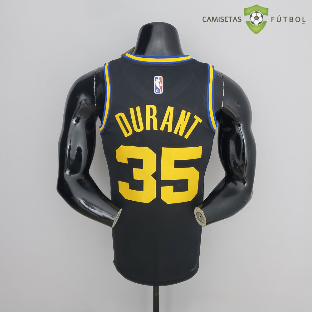 Camiseta Golden State Warriors 21-22 - Kevin Durant 35 Negro Nba