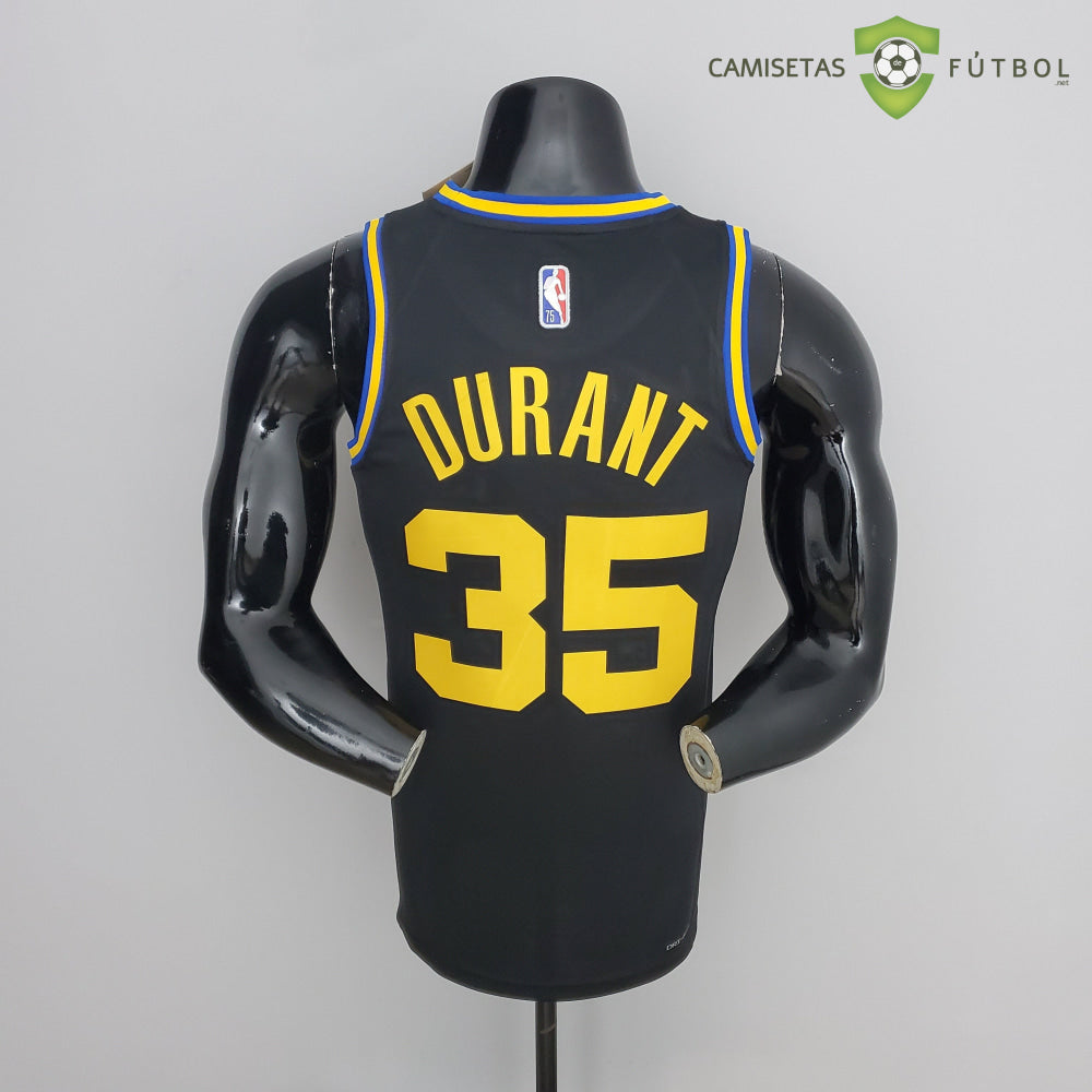 Camiseta Golden State Warriors 21-22 - Kevin Durant 35 Negro Nba