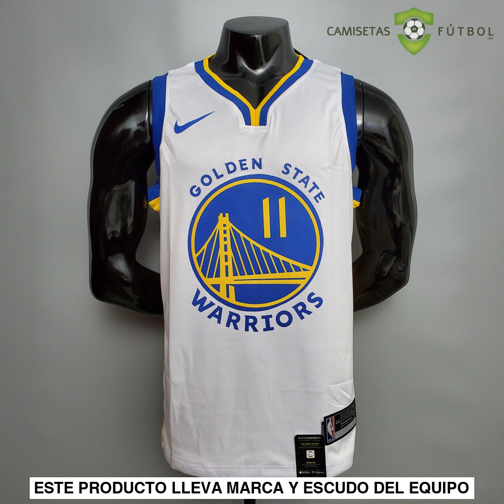 Camiseta Golden State Warriors 21-22 - Klay Thompson 11 Blanco Nba