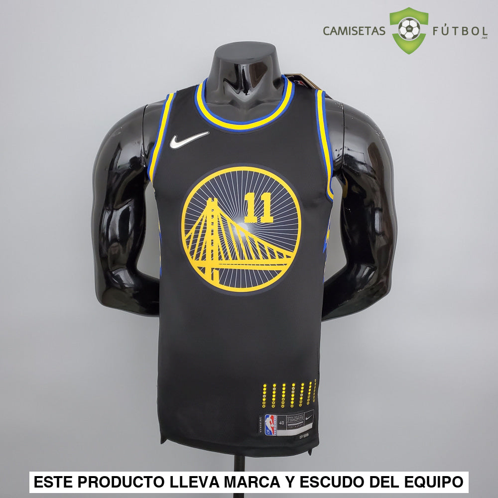 Camiseta Golden State Warriors 21-22 - Klay Thompson 11 Negro Nba