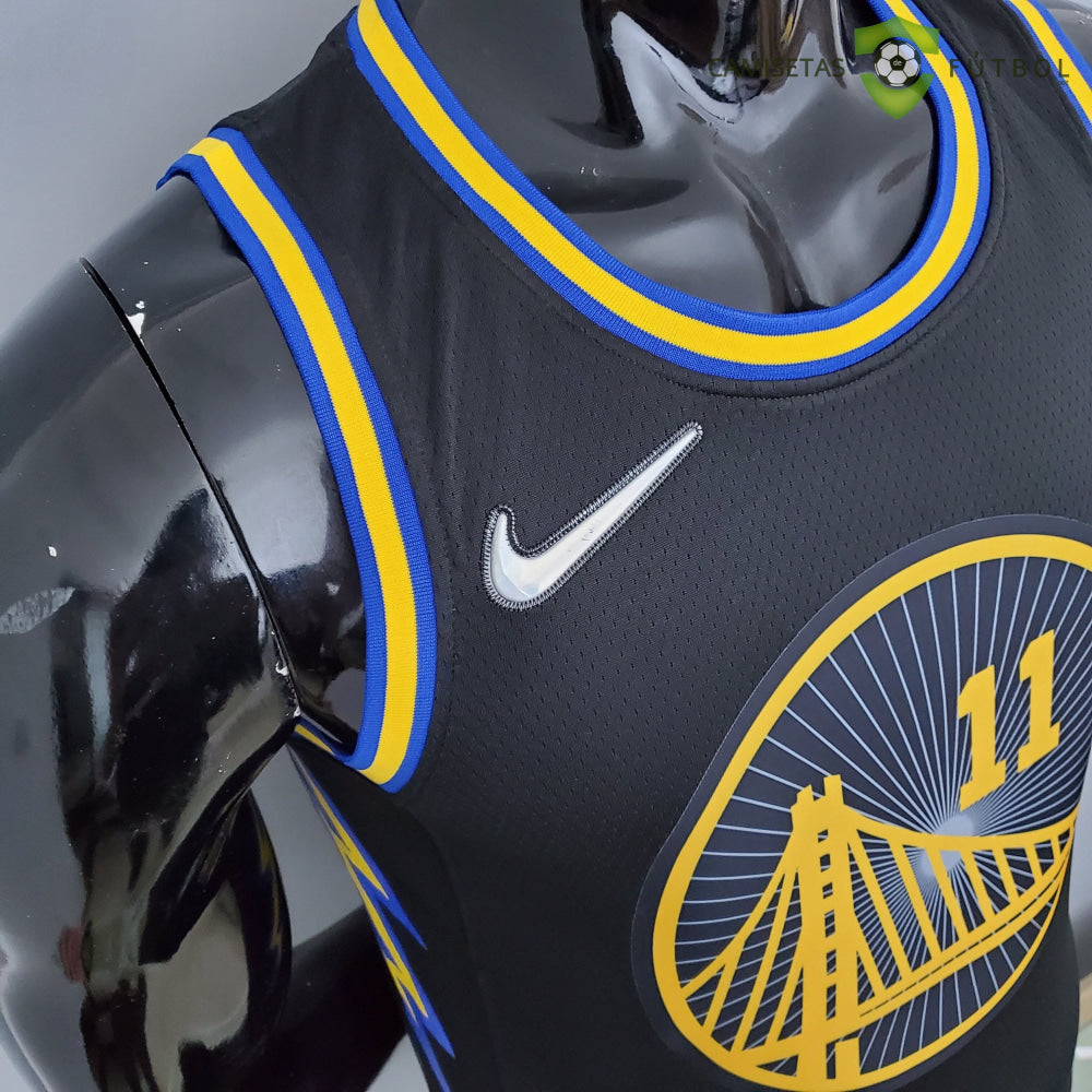 Camiseta Golden State Warriors 21-22 - Klay Thompson 11 Negro Nba