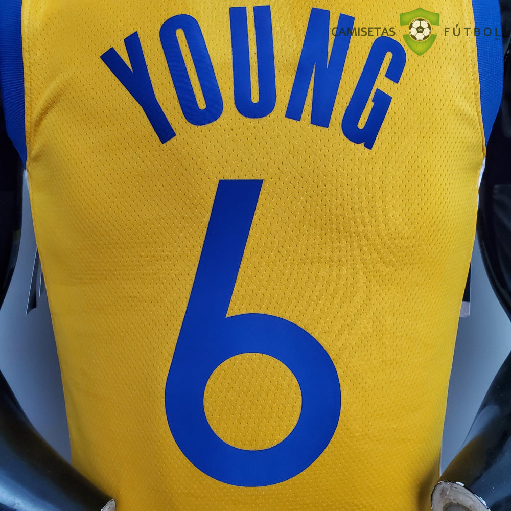 Camiseta Golden State Warriors 21-22 - Nick Young 6 Amarillo Nba