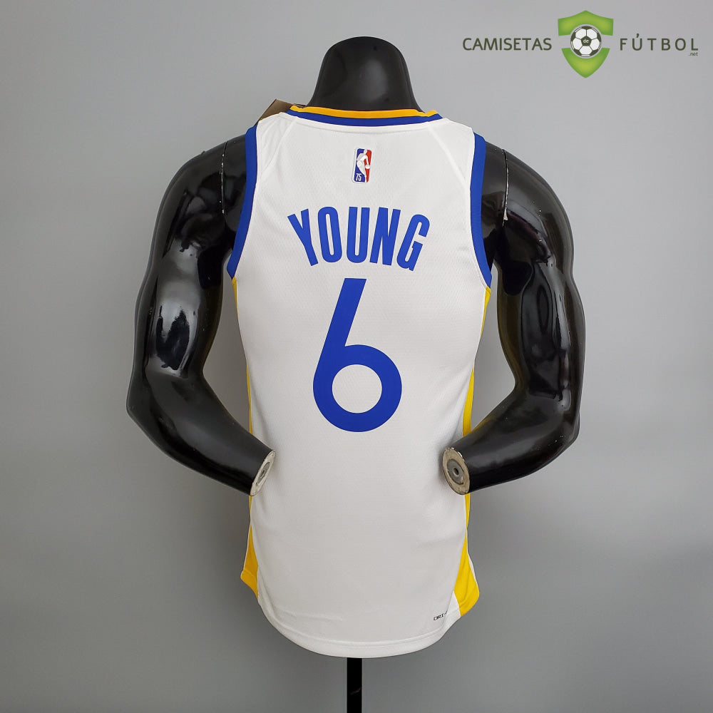 Camiseta Golden State Warriors 21-22 - Nick Young 6 Blanco Nba