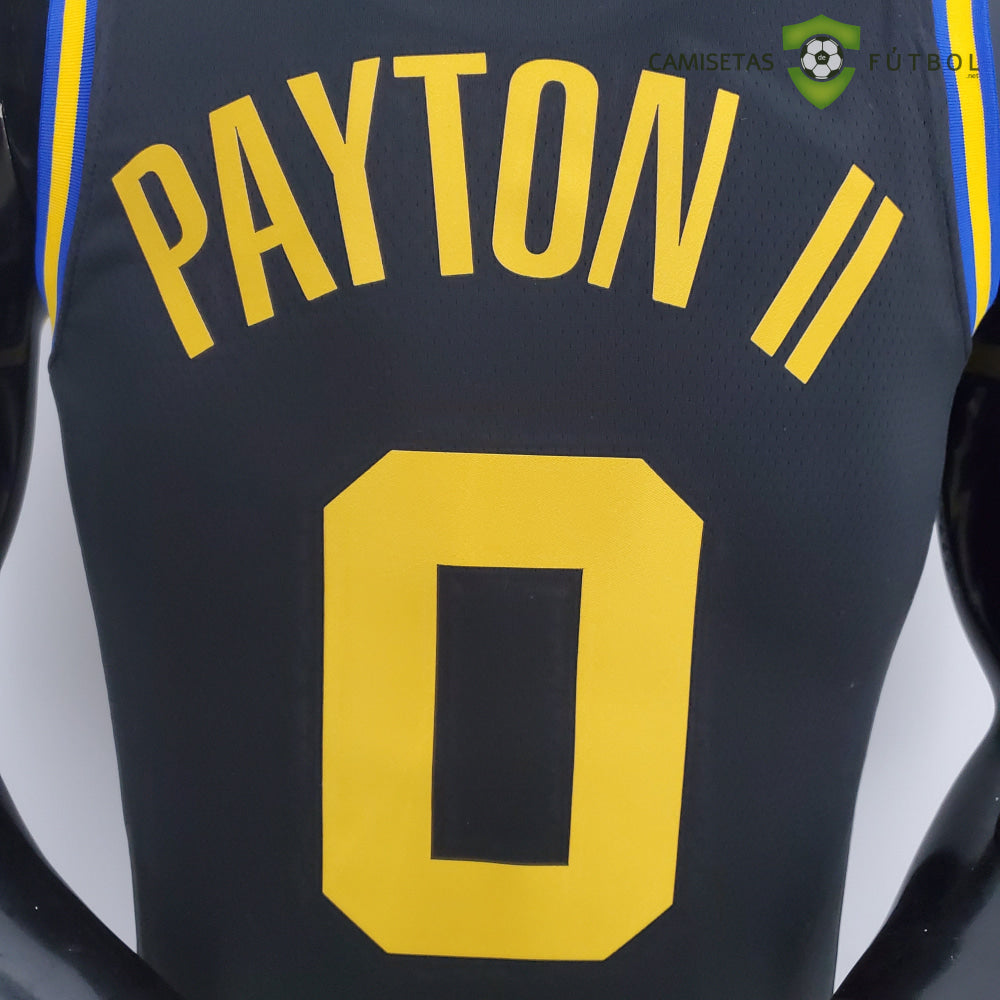 Camiseta Golden State Warriors 21-22 - Payton Ii 0 Negro Nba